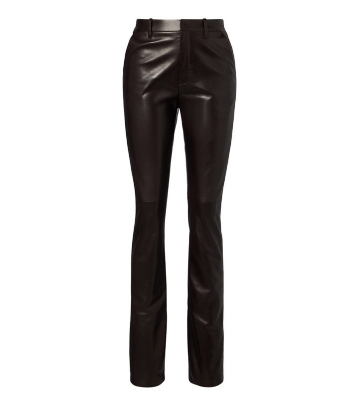Photo: Ralph Lauren Collection Leather slim pants