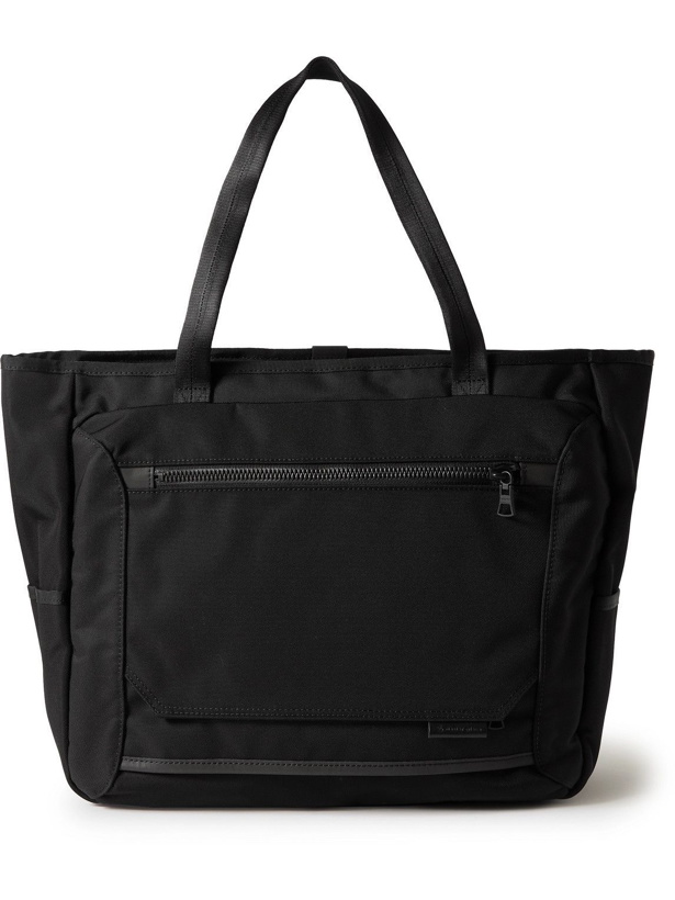 Photo: Master-Piece - Wall Leather-Trimmed CORDURA Tote Bag