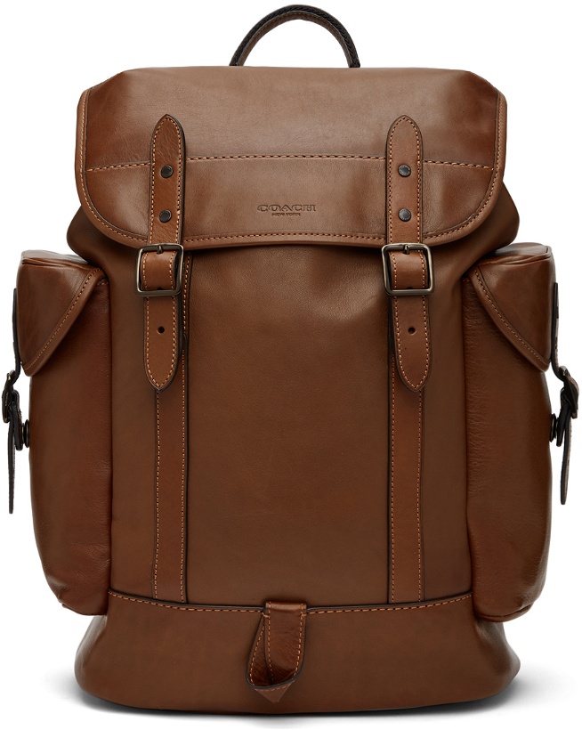 Photo: Coach 1941 Brown Hitch Backpack