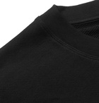 Loewe - Logo-Embroidered Loopback Cotton-Jersey Sweatshirt - Black