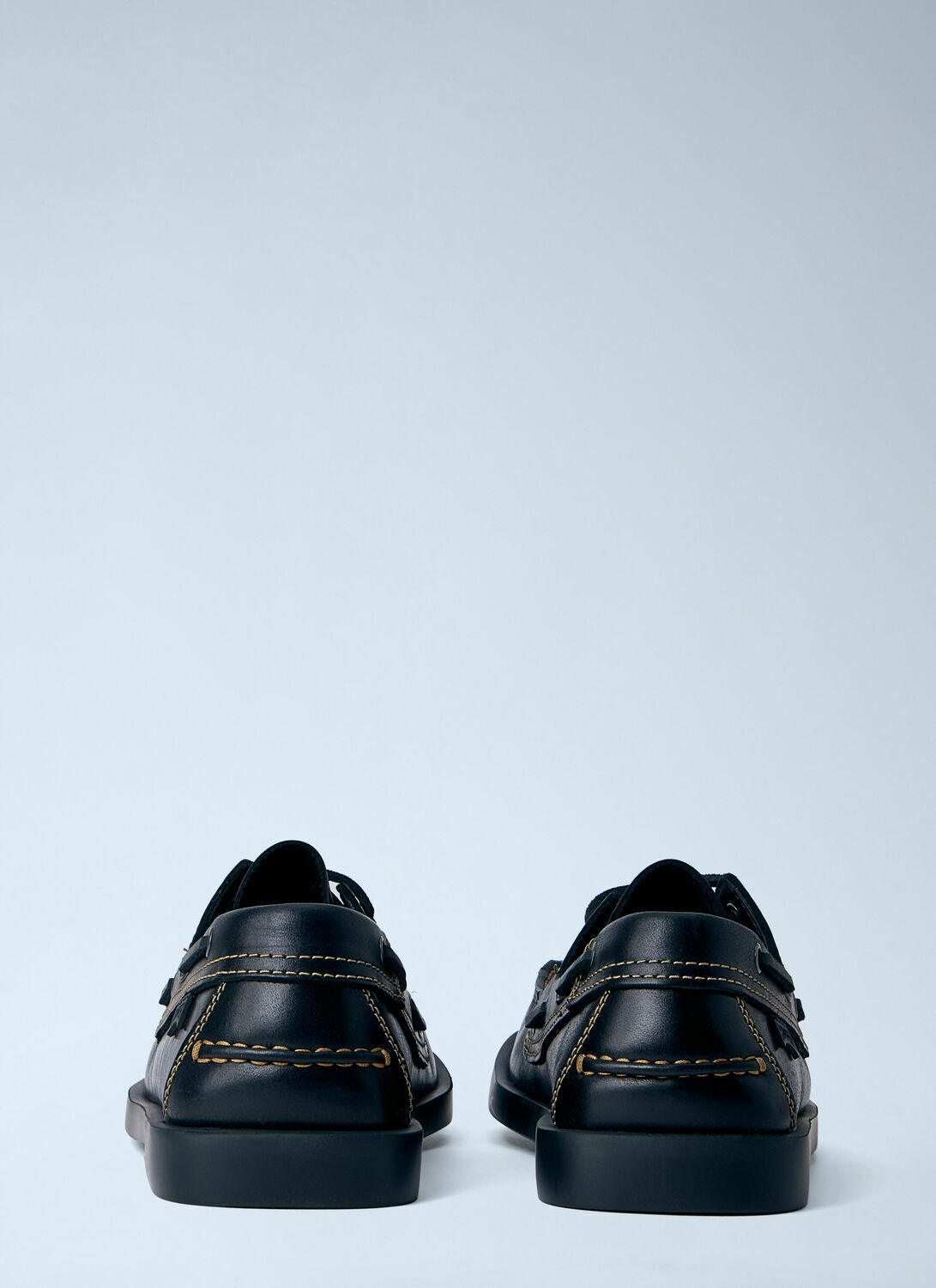 CAMPER Don Leather Boat Shoes