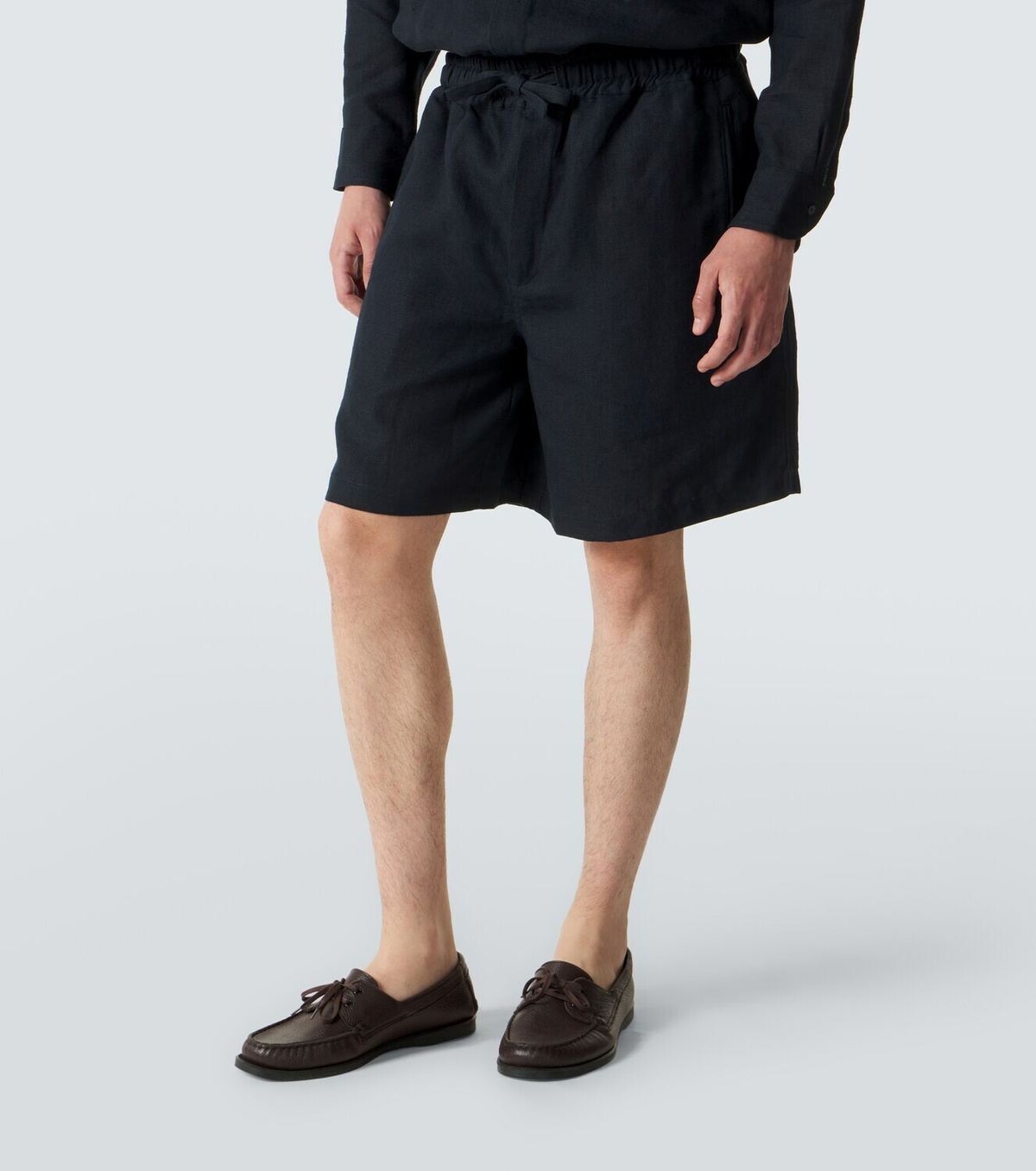 Saman Amel Linen shorts