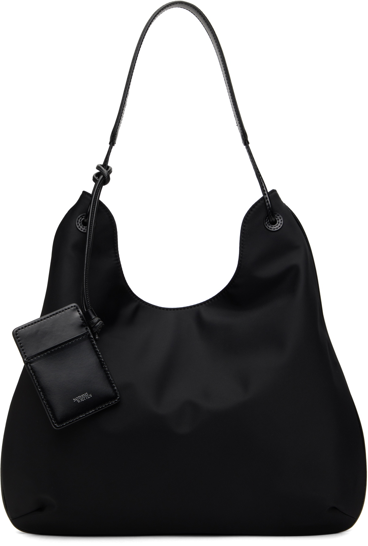 Nothing Written Black Medium Shoulder Bag