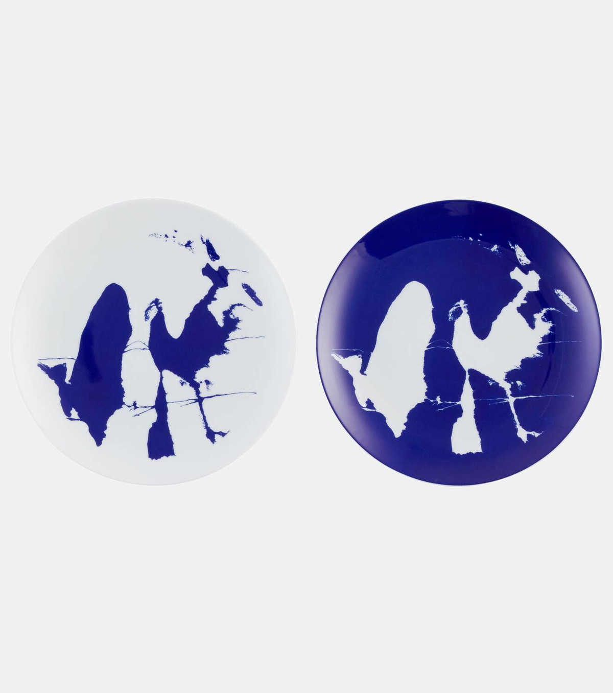 Cassina x Ginori 1735 Neige set of 2 dessert plates
