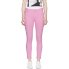 Acne Studios Bla Konst Pink Climb Jeans