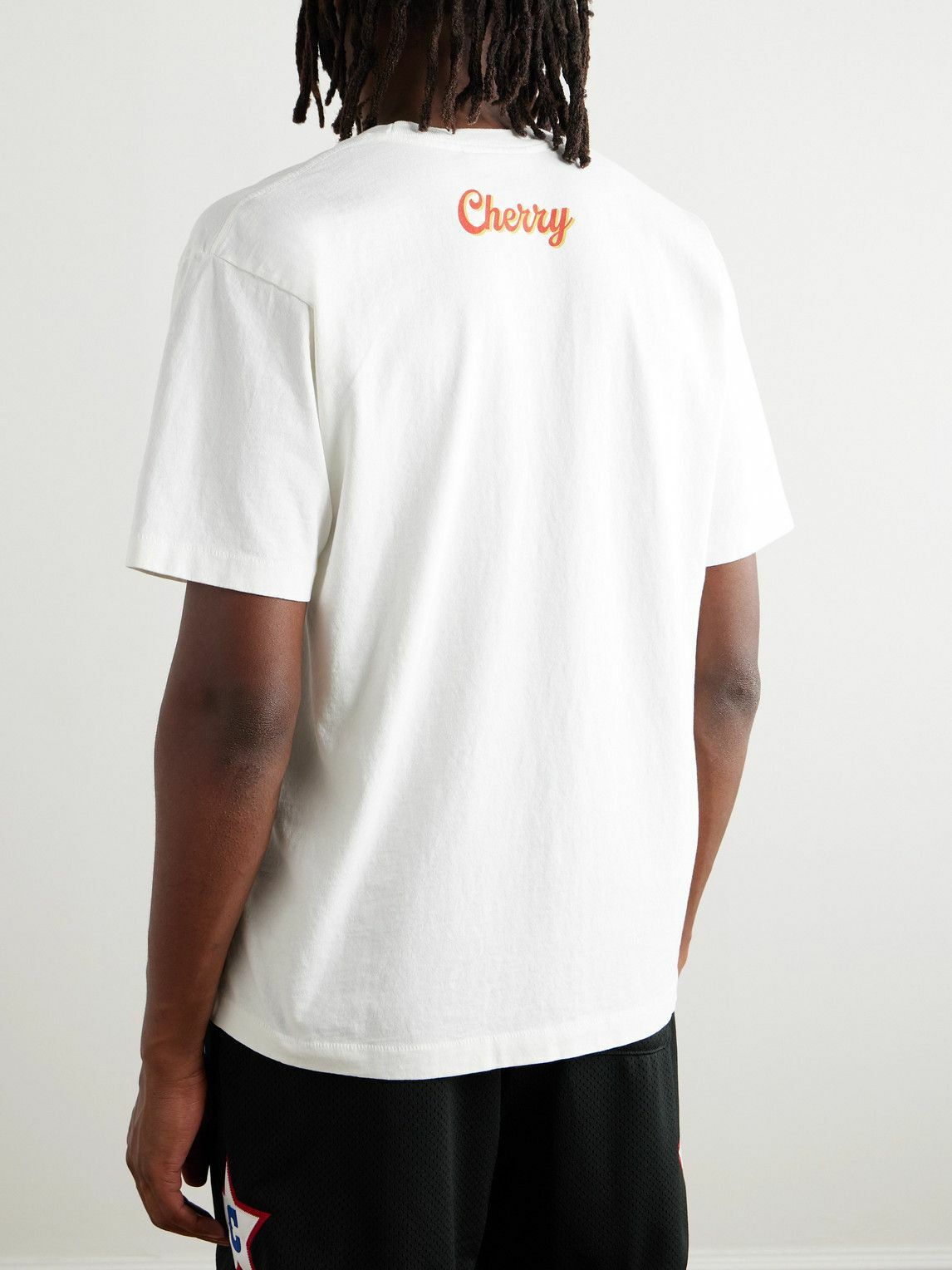 CHERRYLA ロゴプリントコットンジャージーTシャツ Cherry Los Angeles - Logo-Print Cotton-Jersey T-Shirt