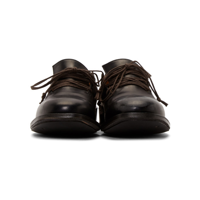 も*ち様 CHEREVICHKIOTVICHKI - 2015AW NUBUCK Cherevichkiotvichki Black Nubuck Derbys Cherevichkiotvichki