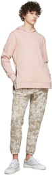 John Elliott Pink Cotton Villain Hoodie