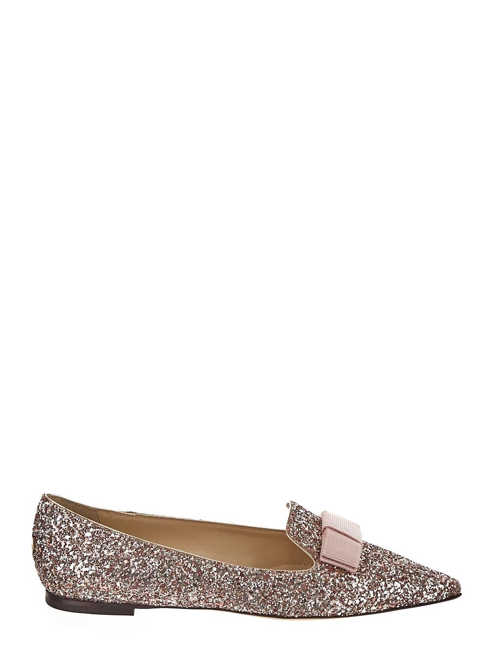 Jimmy Choo Gala Glitter Ballerinas Jimmy Choo