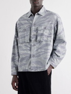 A.PRESSE - Printed Cotton Jacket - Gray