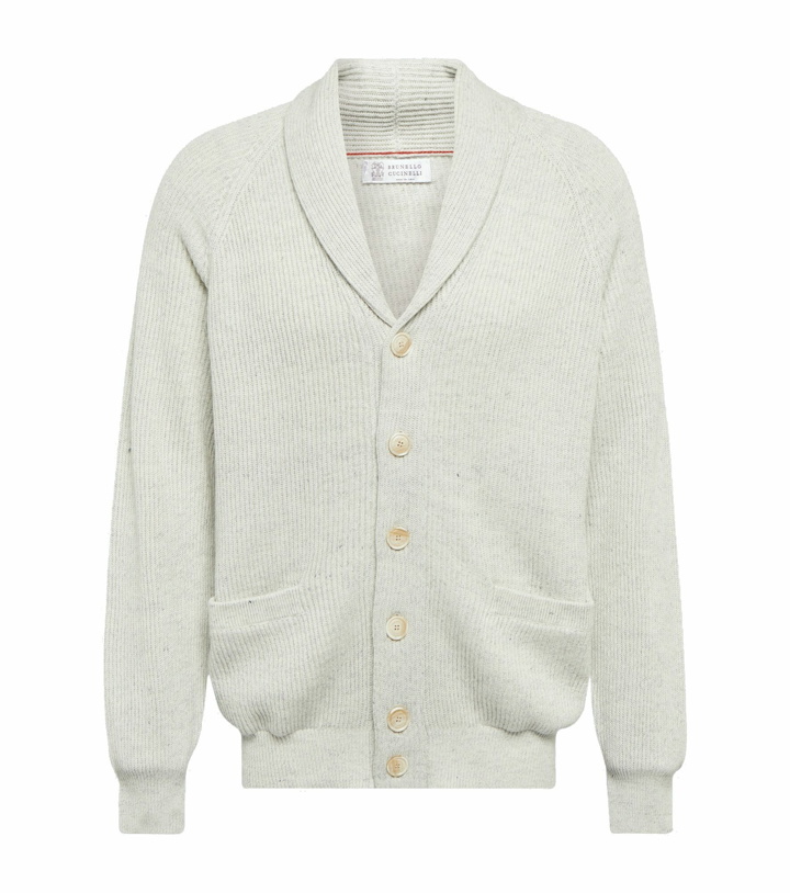 Photo: Brunello Cucinelli - Cotton and linen cardigan