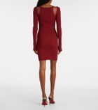 Nensi Dojaka Cutout knitted minidress