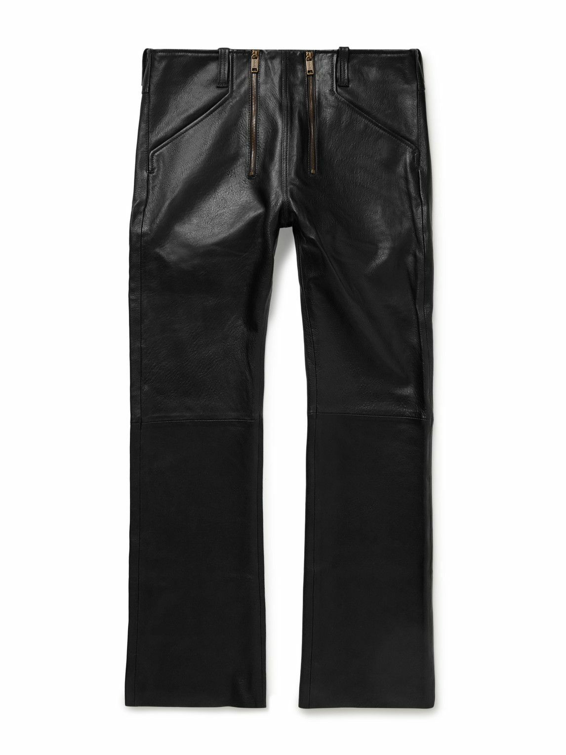 Enfants Riches Déprimés - Slim-Fit Bootcut Leather Trousers