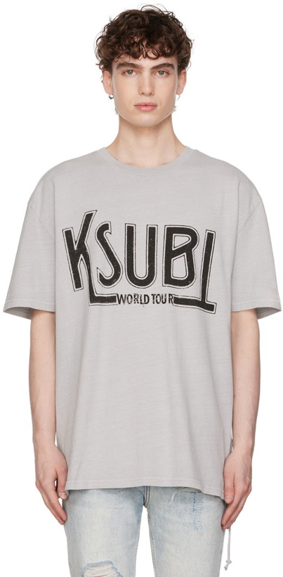 Photo: Ksubi Gray Ticket Biggie Moon T-Shirt