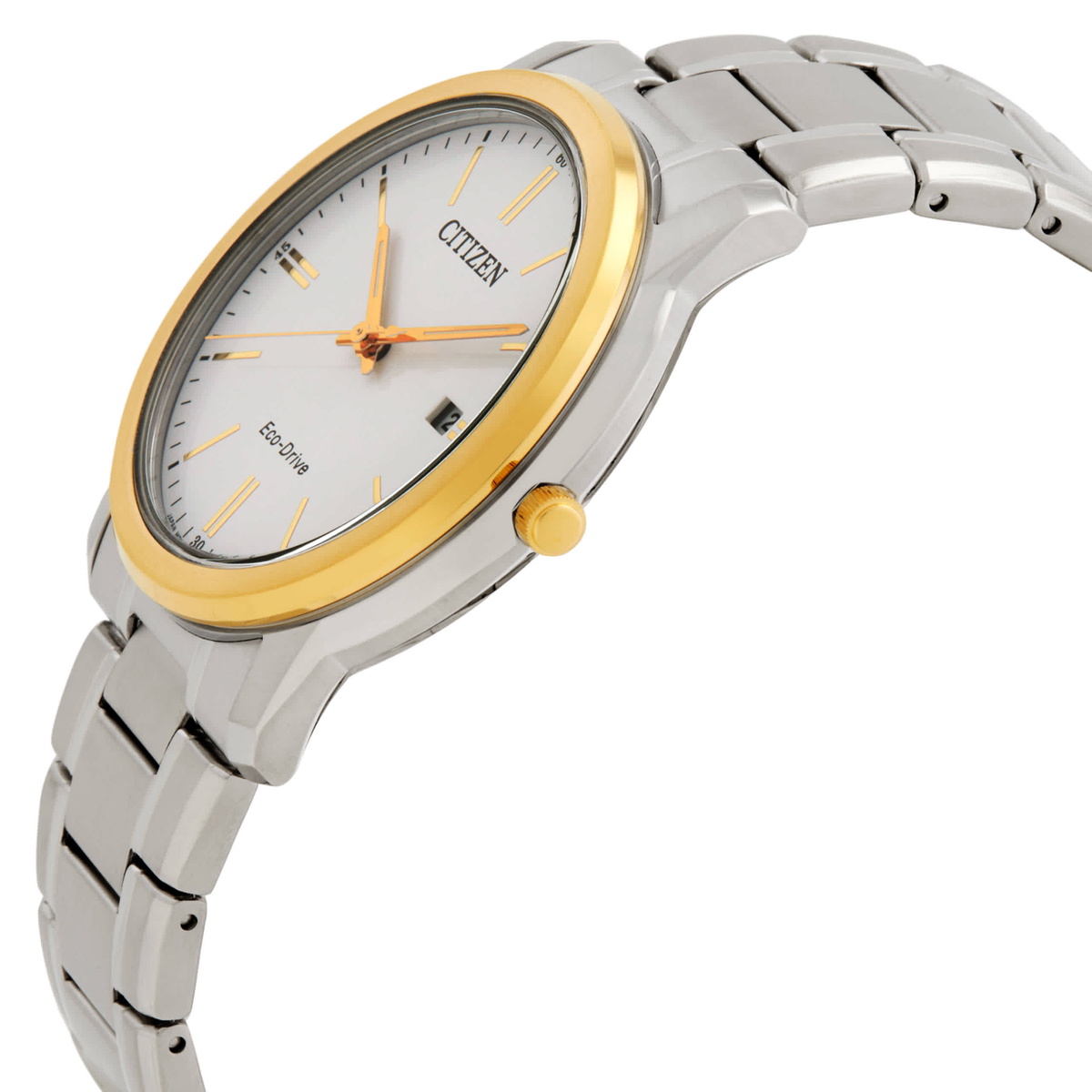 Citizen Eco-Drive White Dial Mens Watch AW1219-53A