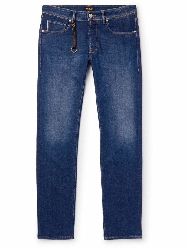 Photo: Incotex - Slim-Fit Selvedge Jeans - Blue