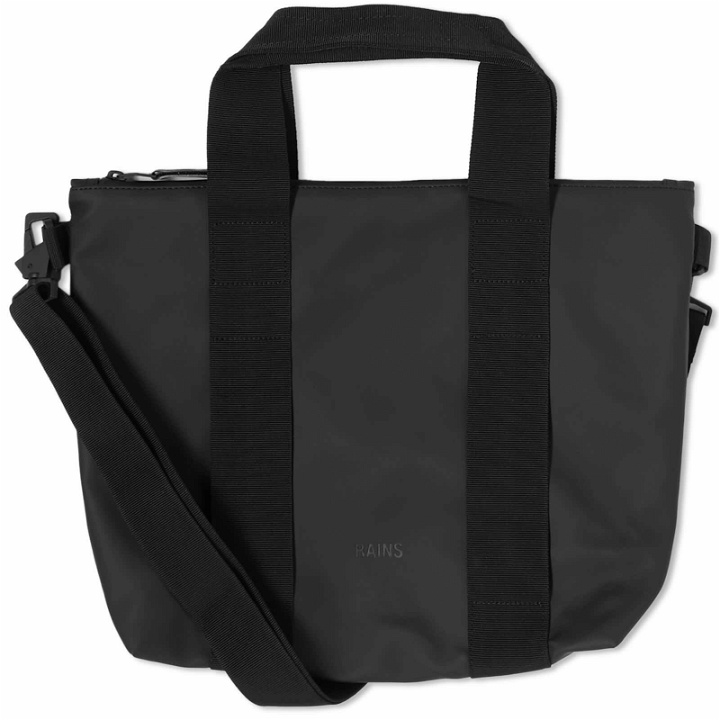 Photo: Rains Women's Tote Bag Micro in Black