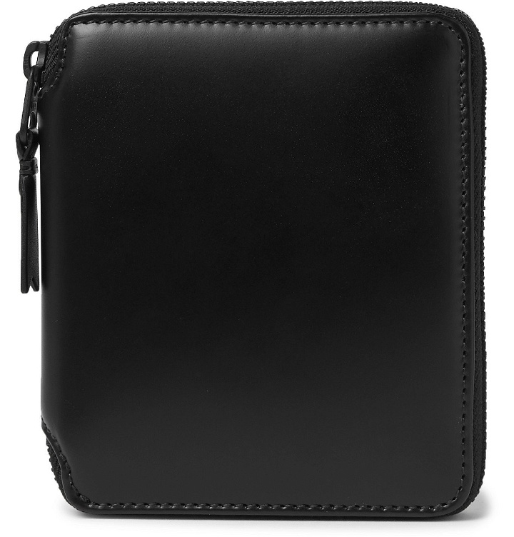 Photo: Comme des Garçons - Leather Zip-Around Wallet - Black