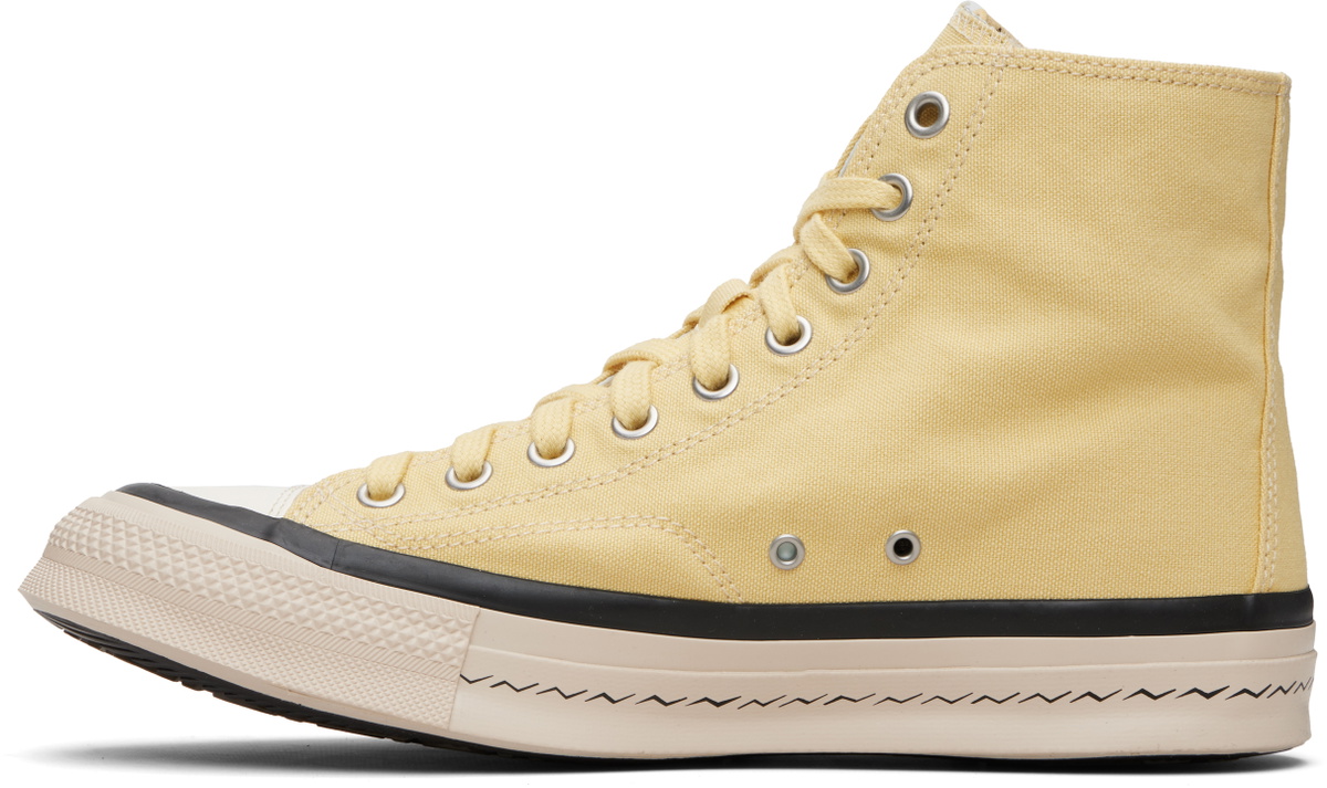 visvim Yellow Skagway Hi Sneakers