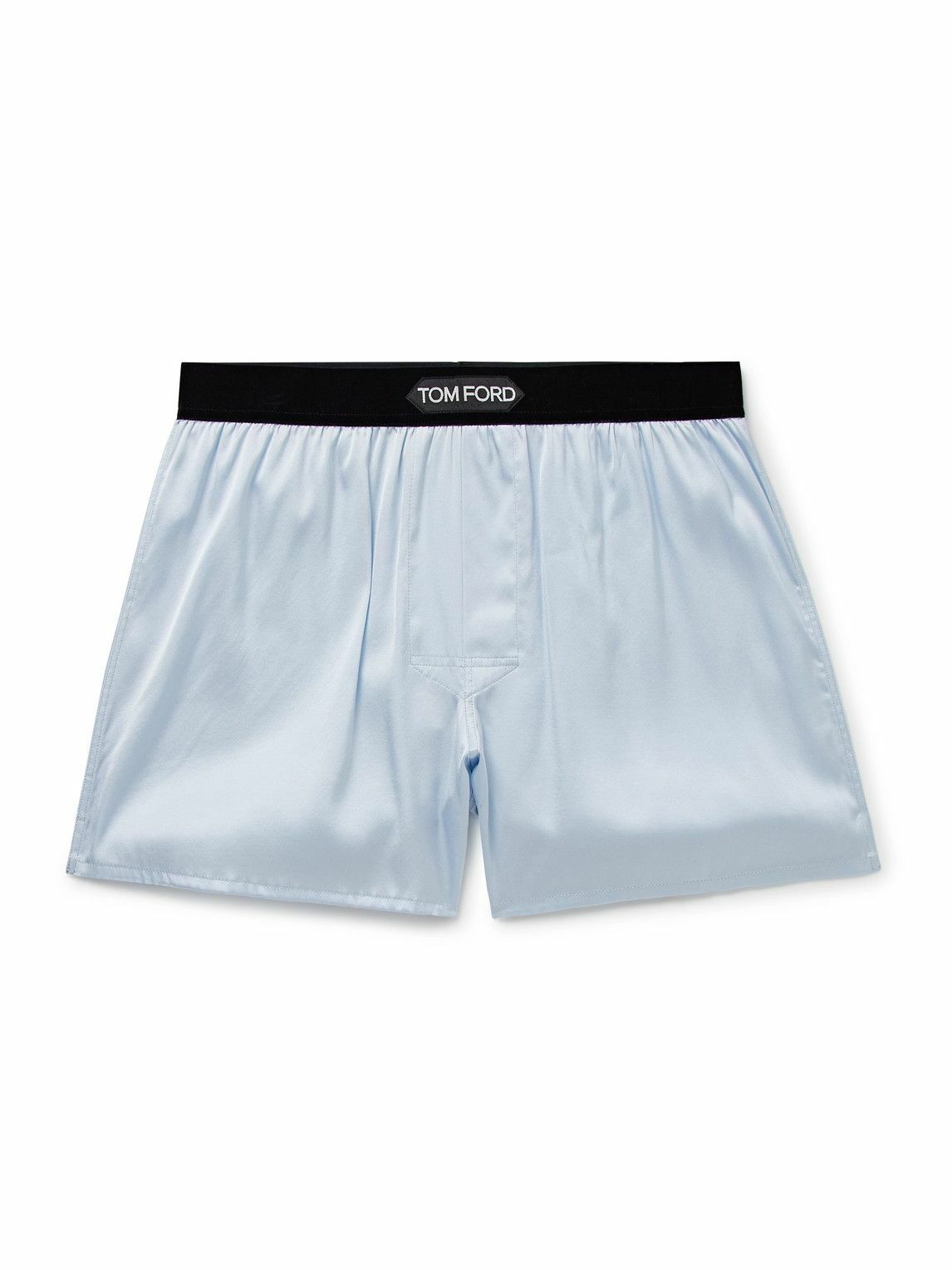 Tom Ford Men's Silk Boxer Black