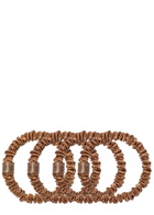 Slip Pure Silk Skinny Scrunchies - Copper
