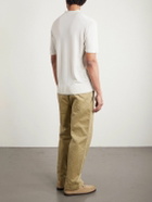 Barena - Marco Merino Wool Polo Shirt - Neutrals