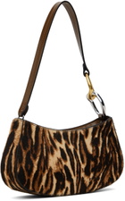 Staud Brown & Black Ollie Bag