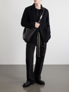 Rick Owens - Gemini Leather Messenger Bag