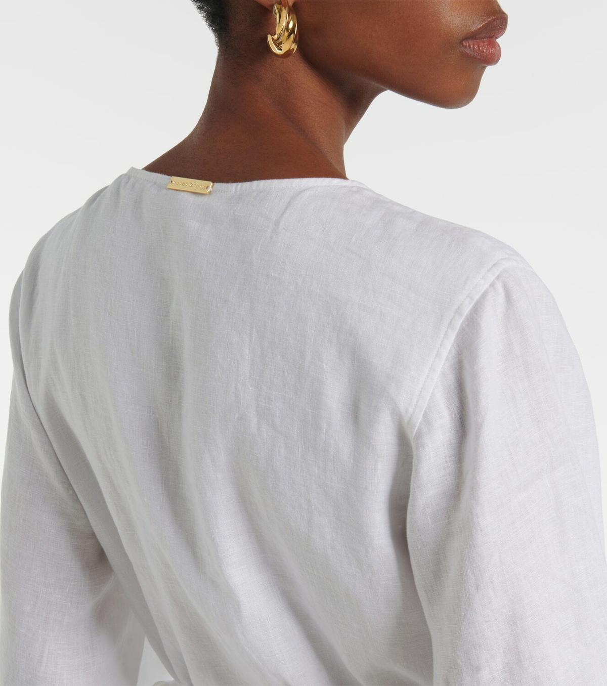 Heidi Klein Linen wrap dress