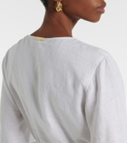 Heidi Klein Linen wrap dress