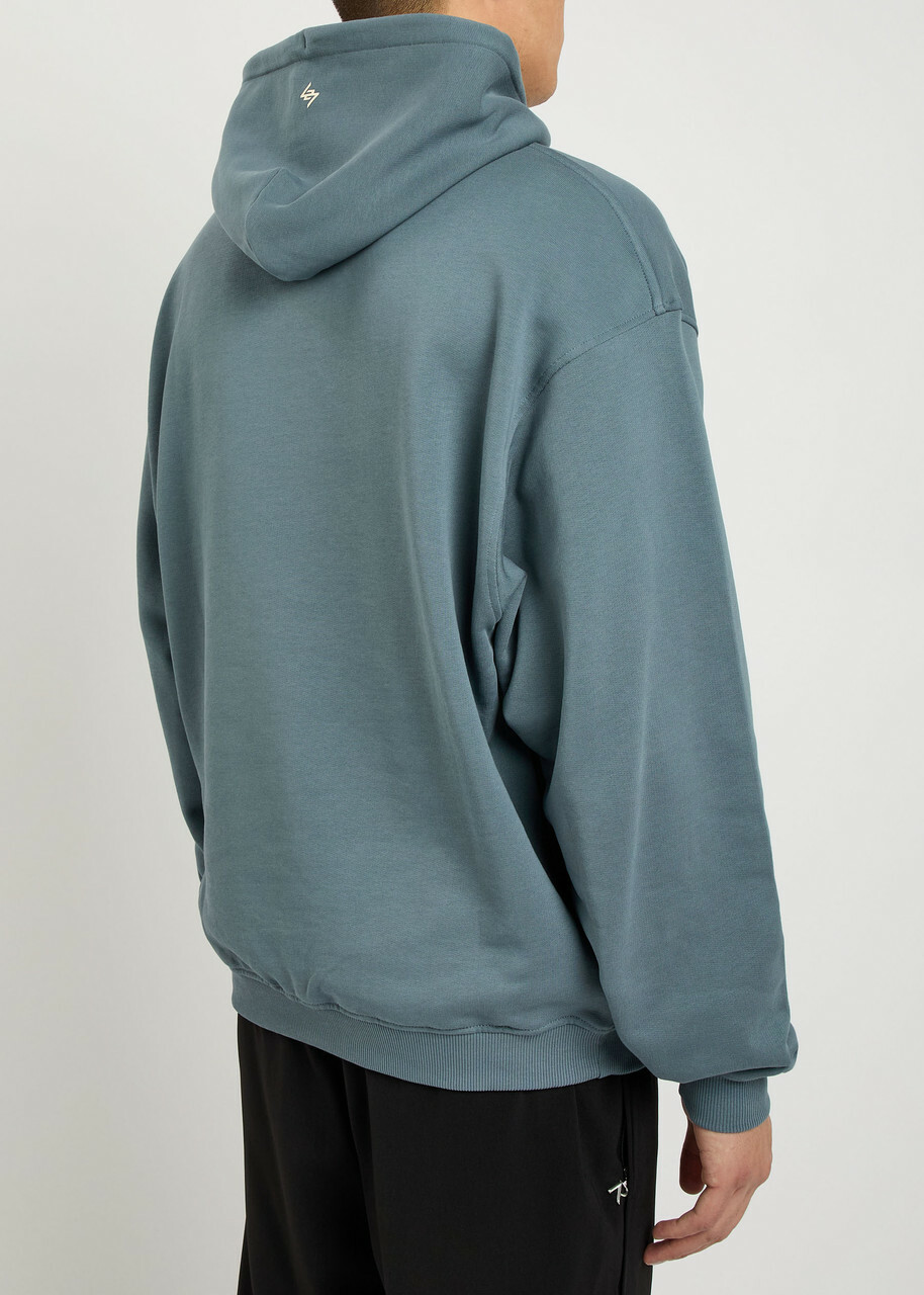 Represent 247 Dna Hooded Cotton Sweatshirt Navy