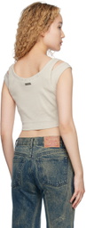 Han Kjobenhavn Beige Layered Tank Top
