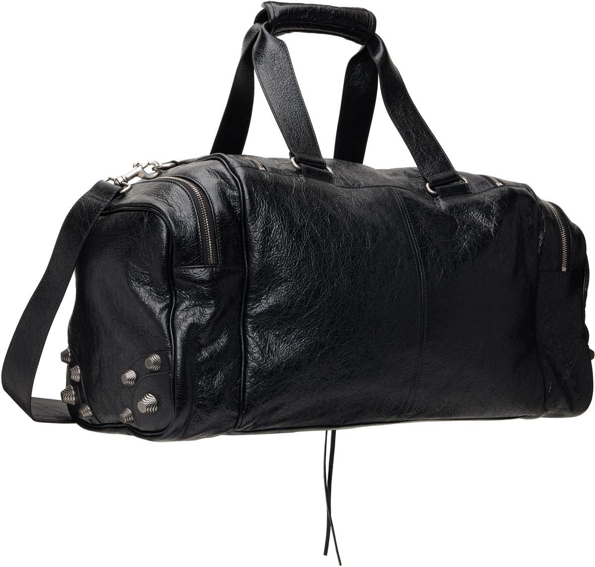 Balenciaga Black 'Le Cagole' Gym Duffle Bag