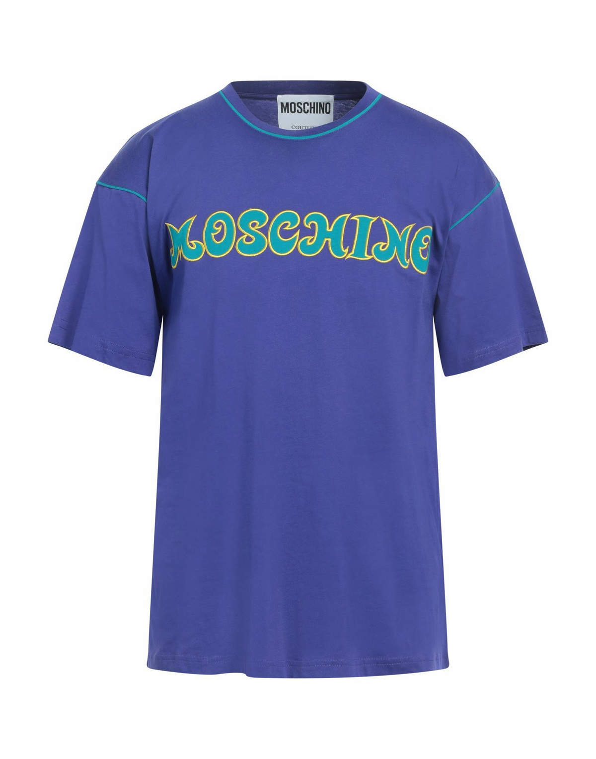 Moschino Mens T-shirt in Purple