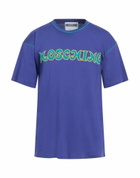 Moschino Mens T-shirt in Purple