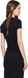 Coperni Black Baby Crystal T-shirt