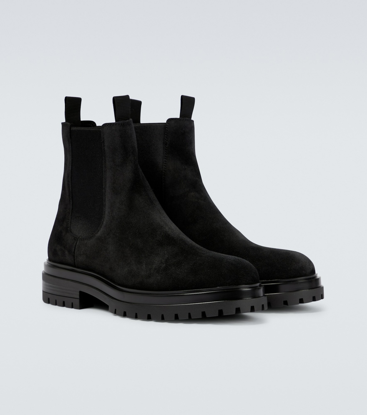 Gianvito Rossi - Chester suede ankle boots