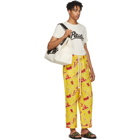 Loewe Yellow Paulas Ibiza Edition Bird Pyjama Trousers