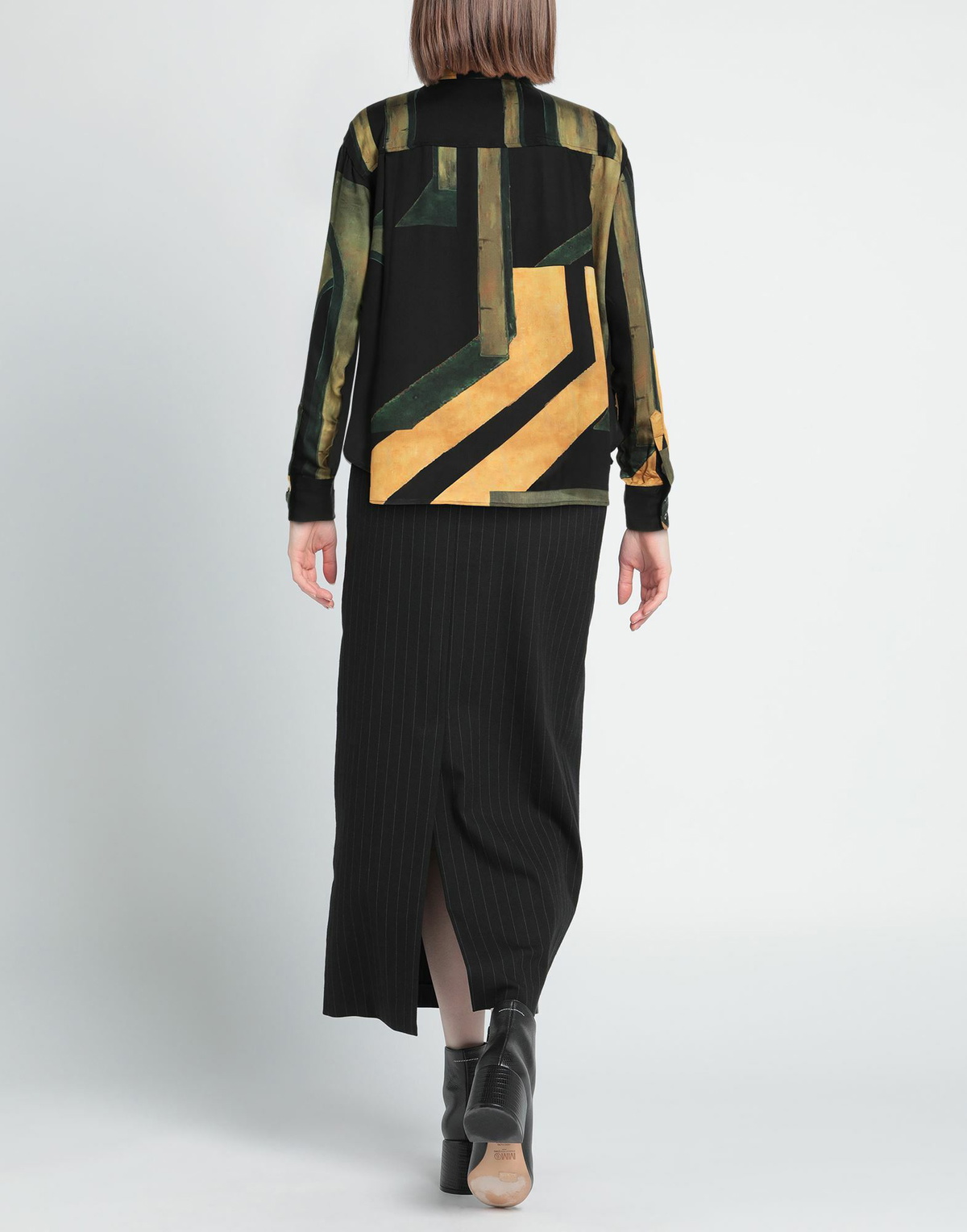 Louisa Ballou Womens Shirt in Black
