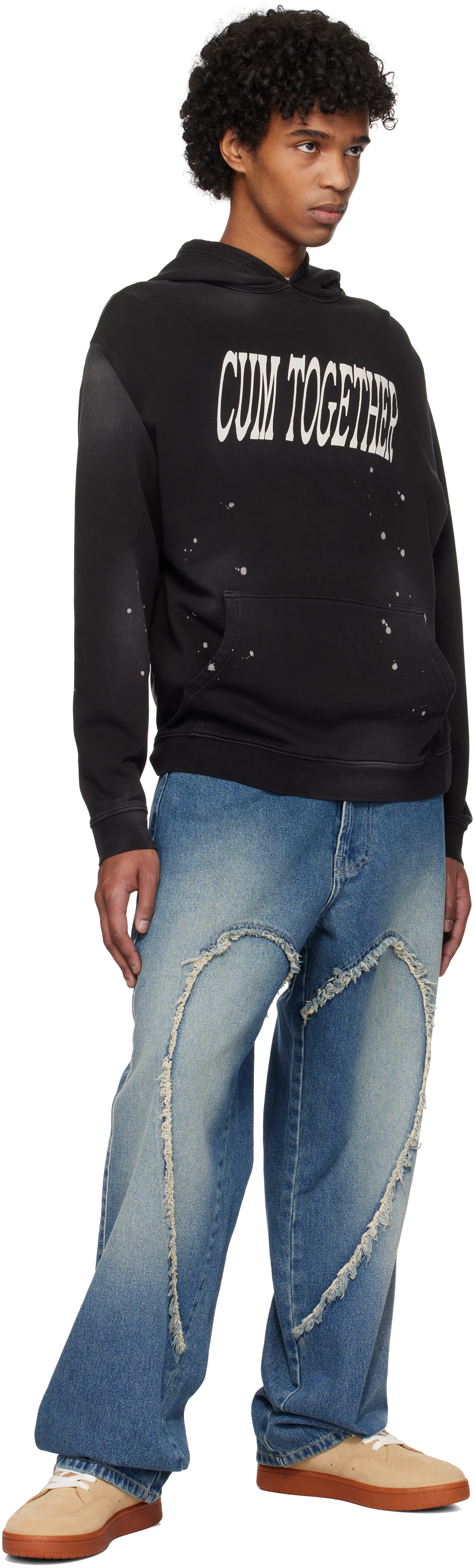 Carne Bollente Black Together We Thrive Hoodie