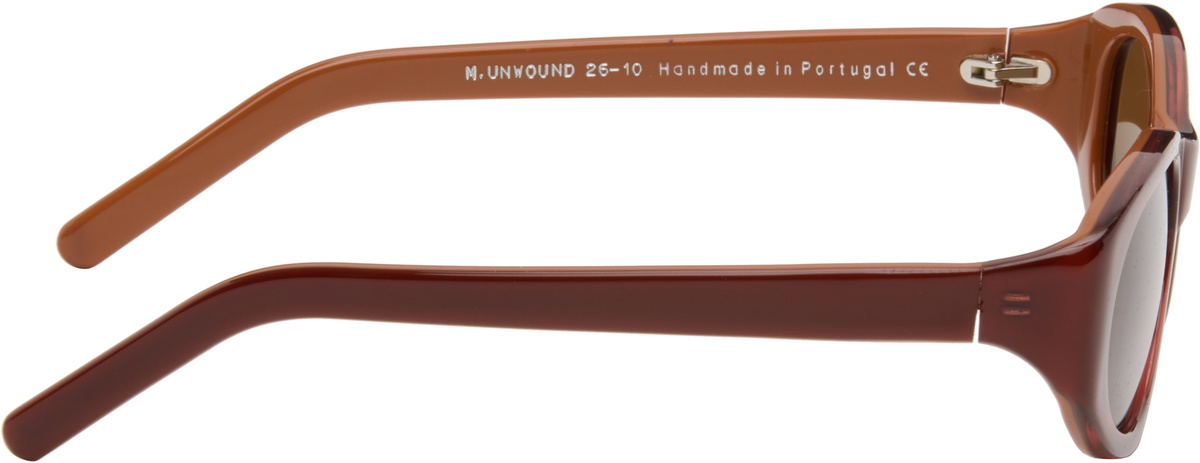 OUR LEGACY Brown Unwound Sunglasses