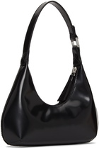 BY FAR Black Baby Amber Shoulder Bag