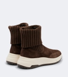 Hogan H669 suede ankle boots