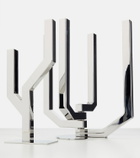 Christofle Arborescence stainless steel candle holder