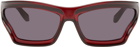 LOEWE Red Arch Mask Sunglasses