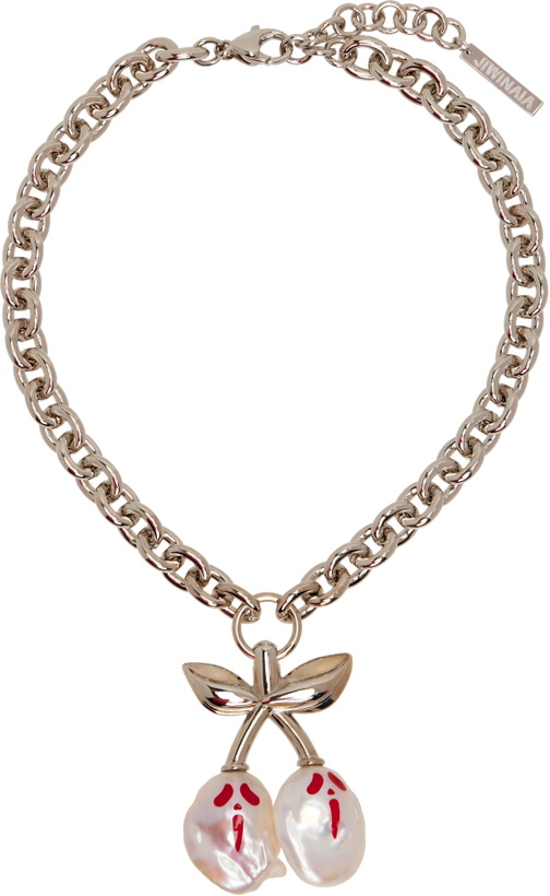 Photo: JIWINAIA SSENSE Exclusive Cherry Urlo Necklace