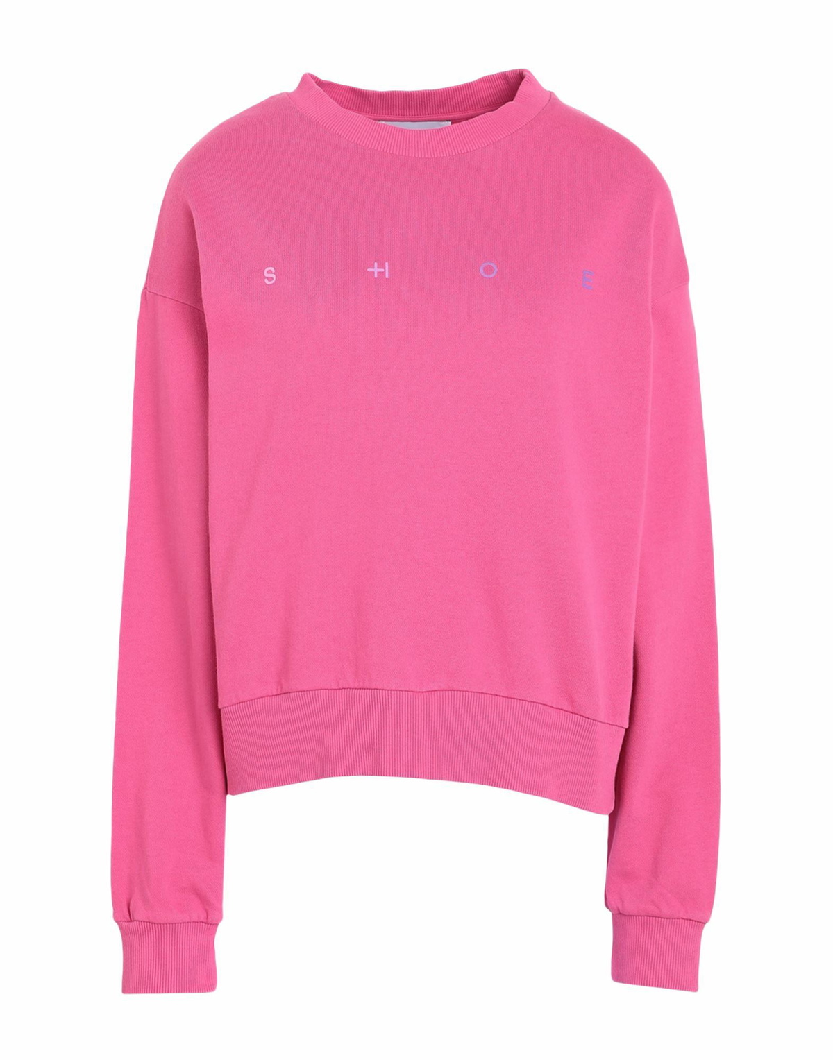 Shoe Womens Sweatshirt Fuchsia