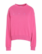 Shoe Womens Sweatshirt Fuchsia