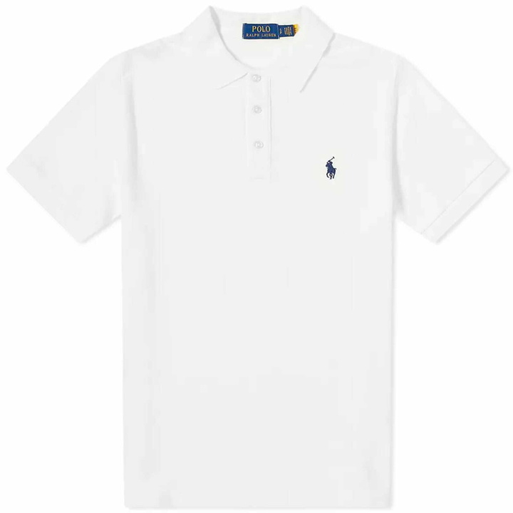 Photo: Polo Ralph Lauren Men's Spa Terry Polo Shirt in White