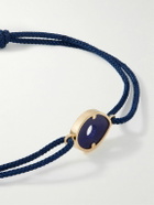 Luis Morais - Gold, Lapis Lazuli and Cord Bracelet